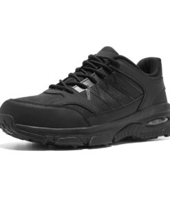 ZIGSAM Chaussures de Sécurité Antidérapantes Hommes et Femmes Confortables Amortissantes Anti-Perforation pour le Travai