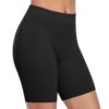 YARRCO Culotte pour femme - Sous-vêtements en coton - Taille haute - Noir - Taille S