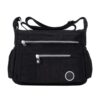 Sac à bandoulière élégant et léger pour hommes et femmes - idéal pour le quotidien - en cuir de veau - grande capacité -