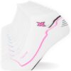 FM London - Chaussettes d'entraînement respirantes pour femmes | Blanches, au frais, lot de 12 | Conformes OEKO-TEX STAN