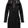 Parka demi-saison Navahoo pour femme avec capuche[Veste de printemps] - Chic et Chaude B920