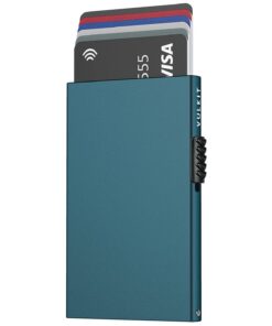 VULKIT carte portefeuille hommes protection carte de crédit RFID facilement fermé porte-documents femmes design minimali