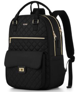 Sac à dos femme pour travail et voyage,Sac à dos portable avec compartiment pour ordinateur,Sacoche pour PC fille colleg
