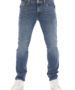 MUSTANG Vegas Jean Slim pour Homme en Coton Stretch Noir - Taille 30 - w40 - Style Urbain MUSTANG Vegas Jean Slim en C