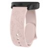 Bracelet gravé Fleurs Wanme pour Garmin Venu/Venu Sq et Femmes - Replacement pour Garmin Venu/Venu Sq 2/Venu 2 Plus/Vivo