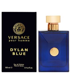 Versace Pour Homme Dylan Blue Eau de Toilette pour Hommes en Été - Parfum Frais et Éclatant - 100ml