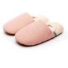 AIOTIO Chaussons d'intérieur Chauds pour Femme et Hommes, Confortables et Chauds Chaussons Peluche pour Maison