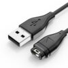Chargeur Garmin Compatible pour Venu, Forerunner et Fenix, Câble USB 100cm pour Devices Garmin, Accessoires Garanti Long
