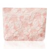 Trousse de Toilette Femme MOPZIJA, Trousse Maquillage en Toile Portable, Organiseur Cosmétiques Femme Rose