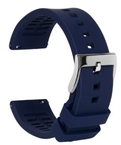 Montre Silicone TStrap Brillant Homme Femmes - Brillant Dégagement Rapide Intelligente Bracelets Connectée - 18mm 19mm 2