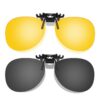Lunettes de soleil Hifot pour homme femme, verres polarisés sans monture, myopie, lot de 2