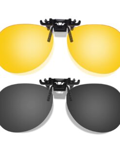 Lunettes de soleil Hifot pour homme femme, verres polarisés sans monture, myopie, lot de 2