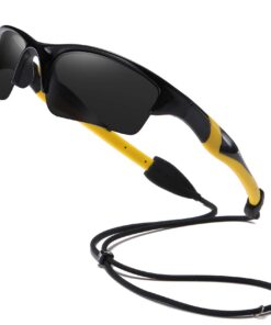 DUCO lunettes de soleil polarisées pour enfants, garçons et filles, protection UV400, idéales pour le baseball, le cycli