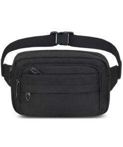 TESELOR Sac Banane Grande Capacité pour Femmes et Hommes - Étanche, Ceinture Regroulable - Loisir, Sports, Voyage et Ran