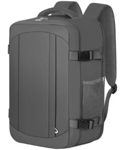 Ltemziiy bagage cabine Ryanair 20L pour voyage | Sac à dos voyage sous siège | Gris