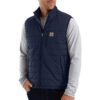 Veste isolante légère Carhartt Rain Defender, coupe décontractée, homme, bleu, XXL