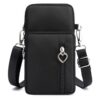 JANKS Petit Sac De Téléphone Portable pour Femme Mode, Pochette Téléphone Portable Fonctionnelle, Sacoche Femme Bandouli