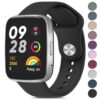 Bracelet Fitness Xiaomi Redmi Watch 3 Active/Redmi Watch 3 Lite en Silicone Respire pour Sportifs Hommes Femmes
