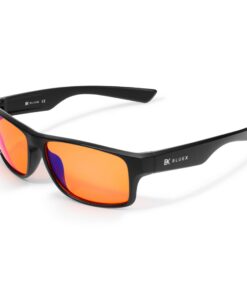 BlueX - Lunettes Gaming Anti Lumière Bleue - Homme et Femme - Jeux Vidéo - Protection Oculaire Avancée 50mm