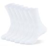 VEGCOO Chaussettes Sport Femme Homme Respirantes Absorbantes 6 Paires Support de Pied Pieds 37-40 Plein Air Usage Quotid