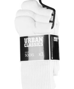 ﻿Urban Classics Unisex Sport Socks - Élégants et Confortables pour Sport et Loisirs - 3 Paires