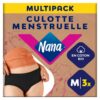 Titres SEO optimisés : 1. Culottes menstruelles lavables coton bio Nana - Flux abondant - Noir - Coupe hipster | Culott