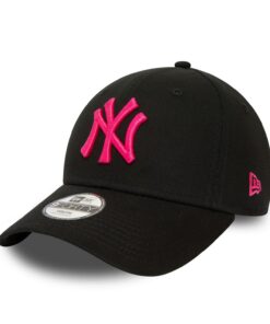 New Era 9Forty Enfants Cap Nouveau York Yankees Noir | Casual Wear Enfants | Chic et confortable | Taille Unique