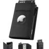 YESIIW Airtag Homme Noir Pop Up Magnetique RFID