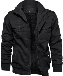 Veste Cargo Polaire TACVASEN Chaude pour Hiver - Militaire et Coupe-Vent Multi-Poches