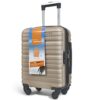 KINSTON Carry-On Luggage for EasyJet Travel – Lightweight Durable Detachable Wheels, Checkpoint-Approved Compact Size –