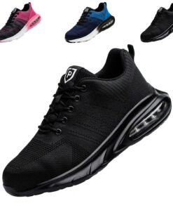 HAIMAYEE Chaussures de Sécurité Respirant Confortable Unisexes 38-46 EU HAIMAYEE Chaussures de Sécurité Légère Embout Ac