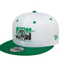 Casquette New Era Snapback NBA Boston Celtics Blanc Homme 9Fifty Trends