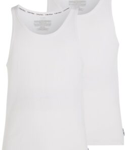 Calvin Klein Débardeurs Homme - Lot de 2 - Maillots de sport - Hommes - Confort et Style - Taille M