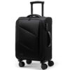 LOVEVOOK Valise Cabine Léger avec TSA Serrure, 4 Roues Silencieuses, Compartiment pour Ordinateur 15,6", 45L Bagage à Ma