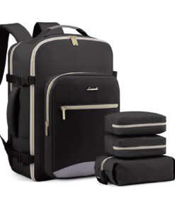 Sac à Dos Voyage LOVEVOOK Femme Imperméable Sac OrdinateurPortable OEKO-TEX STANDARD 100 Ryanair'affaire et Randonnée