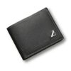 Portefeuille SGERUFZ Homme Noir en PU Cuir avec Plusieurs Compartiments