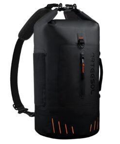 Sac étanche 45L amélioré pour paddle kayak et camping - Épaulette incluse - Parfait pour pêche et natation