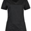 B-well INES Blouse Médicale Femelle Manche Courte | Usage en Hospital Ambulant | Confort et Protection Col V Large 2 Poc