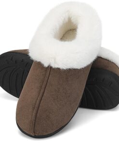 Mishansha Antidérapante Chaud Pantoufles Mixtes Adultes GR.36-47 pour Intérieur Hivernal Mixte