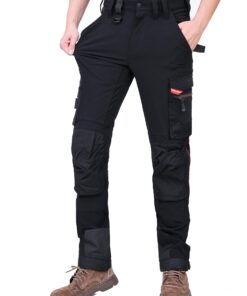 Pantalon de travail WORK IDEA Homme Slim-Fit Stretch : Robustesse et Style pour les Exigences Elevées - Zones Critiques
