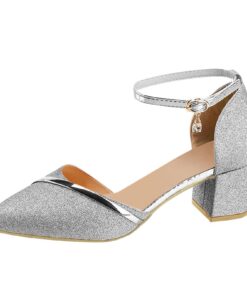 Tongs noires larges pour femme vertes - Chaussures à talons hauts pour femme - Décapsuleur imperméable pour l'été et la