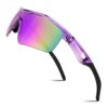 FEISEDY Lunettes de Soleil Sport Polarisées Protection UV400 pour Enfants Garçons et Filles de 7-12 ans Ultra Léger Flex