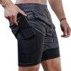 Shorts d'Entraînements Superora pour Homme - Fitness 2-in-1 - Doublure - Recherche : Shorts Entraînements Sportifs Homme