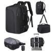 Sac à Dos Sous-Vide Voyage Cabine Bagage Imperméable Homme Femmes - Pompe Électrique Airbag Bagages Compactésordinateur
