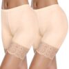 Kiiwah Shorts en Dentelle Anti-Frottement, Leggings Extensibles pour Femme