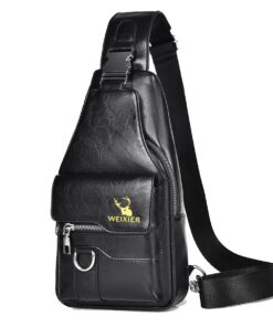 Sacoche A-QMZL Homme Business Voyage LoisirPU Cuir Epaule FemmesHommes