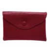Charmoni Portefeuille Femme Bordeaux Grande Multi Poches -فين Porte-Monnaie Femme en Cuir ave