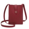 Uwiyo Sac de Téléphone Portable Femme en Cuir PU Crossbody Portefeuille Mini Sac à Main Femme