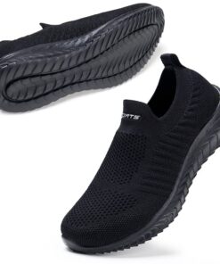 SLIQ Basket de Marche Slip on pour Sneakers Femmes Chaussure Confortable au Travail - Élégance et Practicité pour la Fem