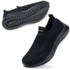 Sac de Marché STQ Confortable pour Femmes - Chaussures de Travail en Sneakers Slip on